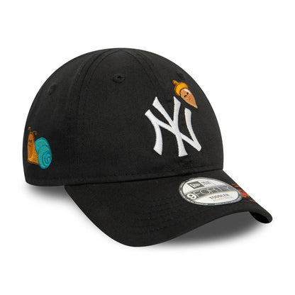 TODDLER New York Yankees New Era 9FORTY Strap back Cap Autumn black Side View