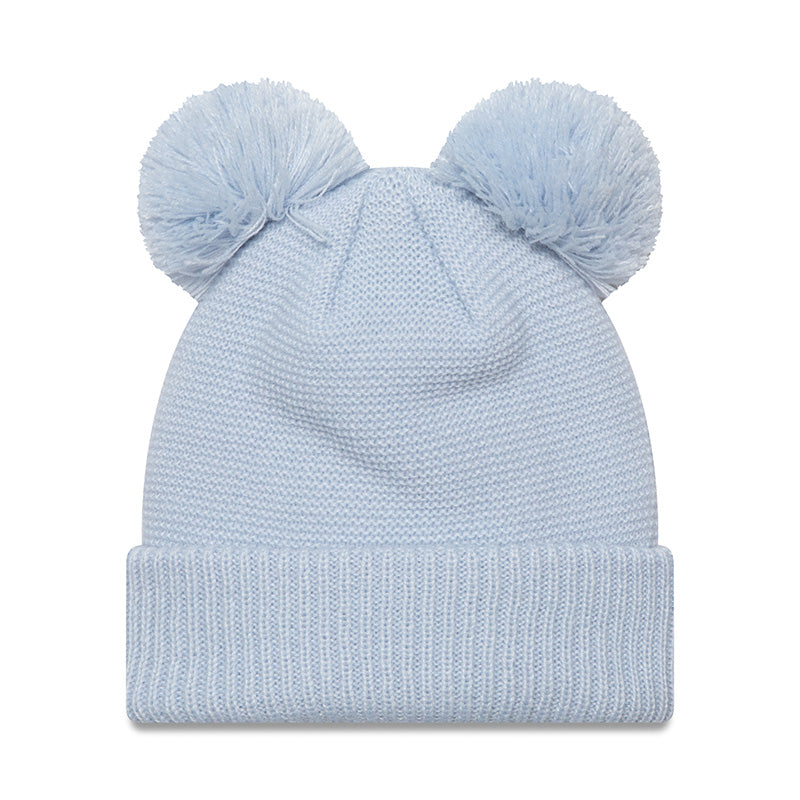 CHILD New York Yankees New Era Double Pom Beanie lite blue