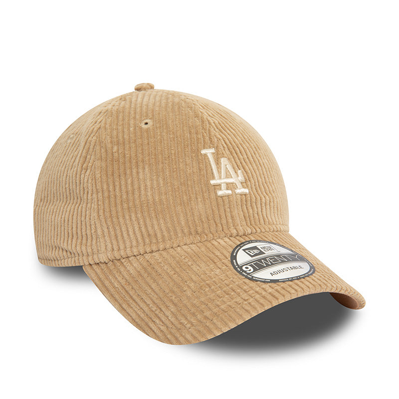 LA Dodgers 9TWENTY New Era Cap sand Corduroy