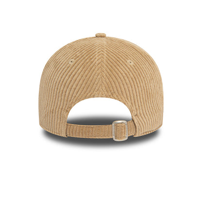 LA Dodgers 9TWENTY New Era Cap sand Corduroy beige Undervisor View