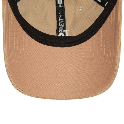 LA Dodgers 9TWENTY New Era Cap sand Corduroy beige Additional View