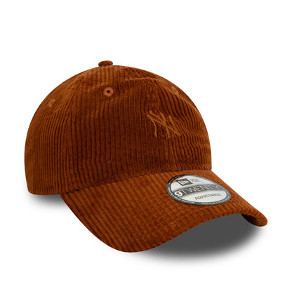 NY Yankees 9TWENTY New Era Cap Brown Corduroy brown Back View