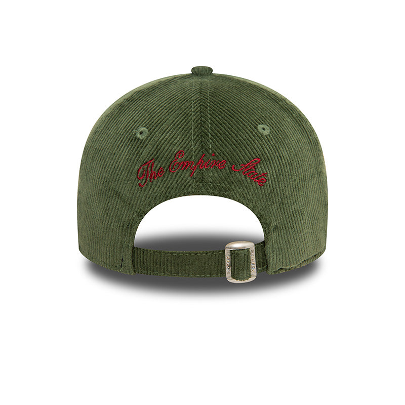 New York 9TWENTY Adjustable New Era Cap Green corduroy