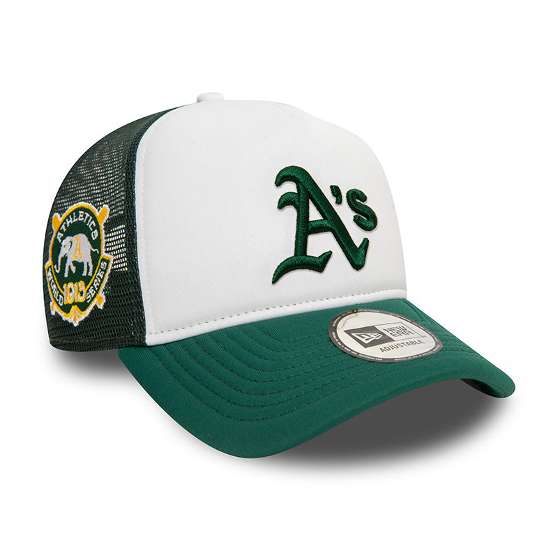 Oakland Athletics New Era Trucker Cap World Series