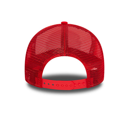 SF 49ers New Era Trucker Cap red red
white Undervisor View