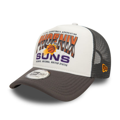 Phoenix Suns New Era Trucker Cap Graphit dark grey Additional View