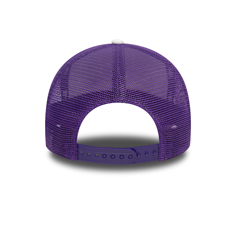 Los Angeles Lakers New Era Trucker Cap Purple