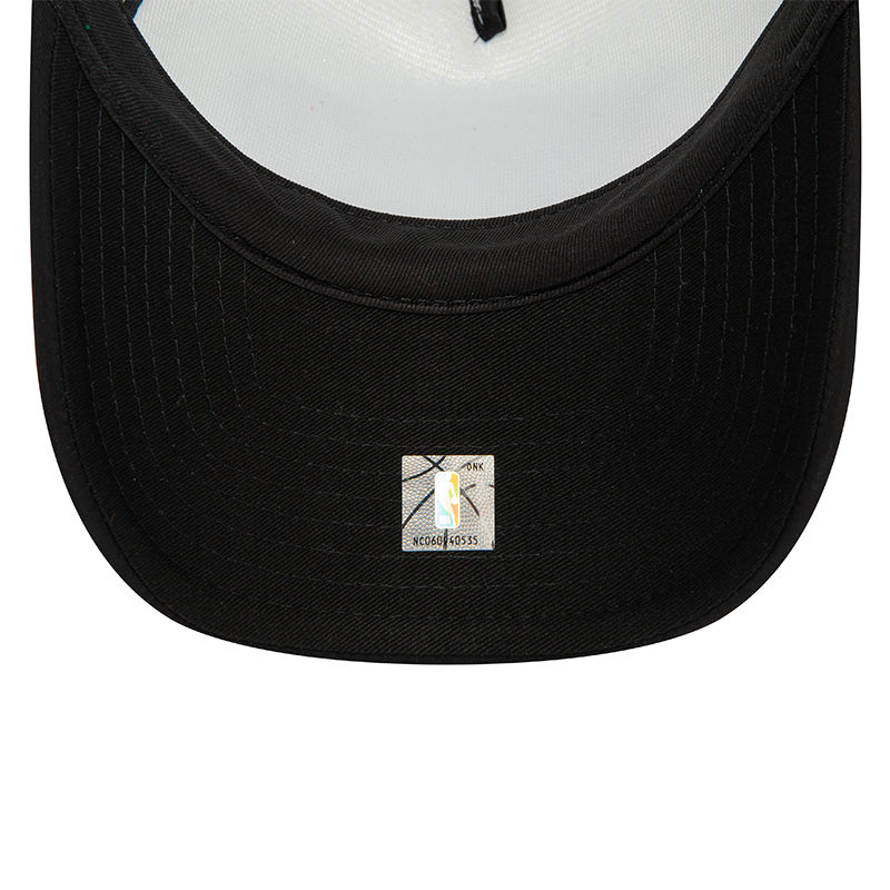 Boston Celtics New Era Trucker Cap Black Kelly White