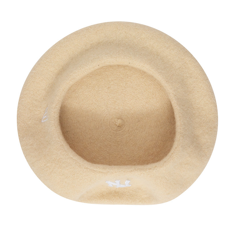 Womens New York Yankees New Era Wool Beret beige