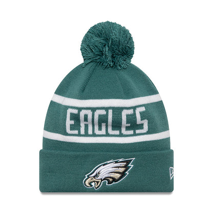 Philadelphia Eagles New Era Jake Beanie green
white Front View