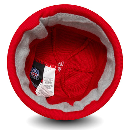 SF 49ers New Era Jake Beanie red
white Back View