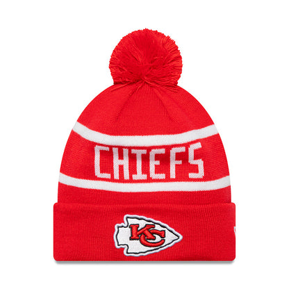 Kansas City Chiefs New Era Jake Beanie red
white Front View