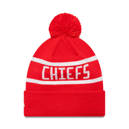 Kansas City Chiefs New Era Jake Beanie red
white Side View