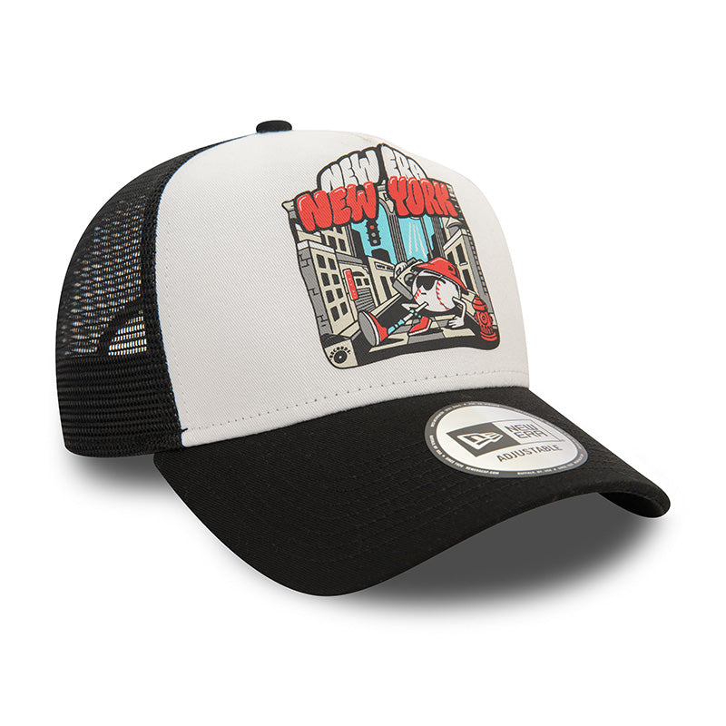 New Era Trucker Cap Adjustable New York Graphic