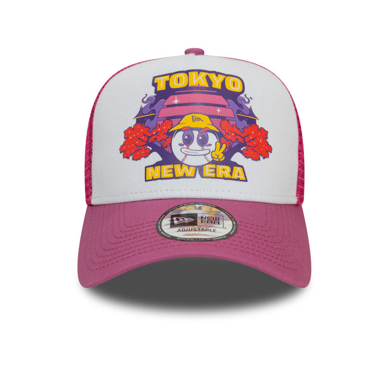 New Era Trucker Cap Adjustable Tokyo Graphic