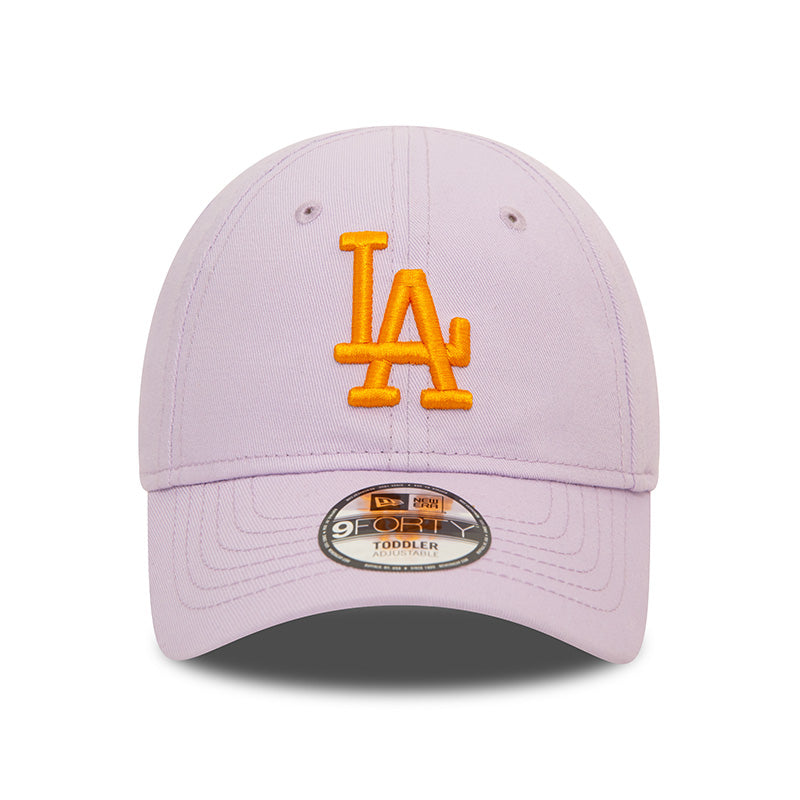 KIDS Los Angeles Dodgers New Era 9FORTY Cap Strap back lilac