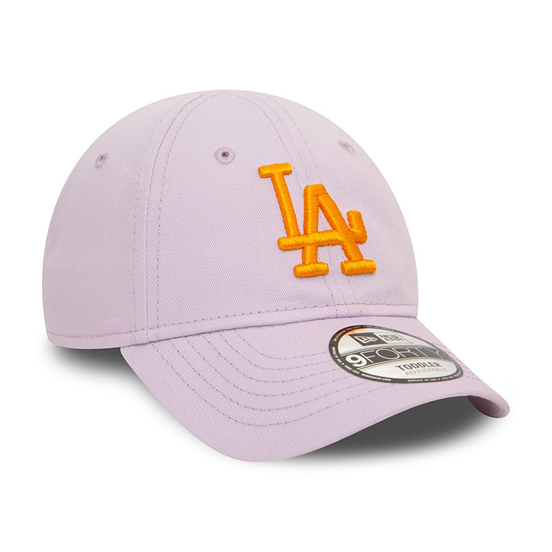 KIDS Los Angeles Dodgers New Era 9FORTY Cap Strap back lilac