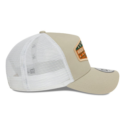 New Era Trucker Cap Adjustable Stone Patch stone
white Additional View