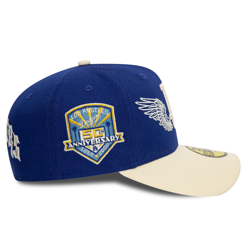 Los Angeles Dodgers New Era 59FIFTY DAY Cap Wings