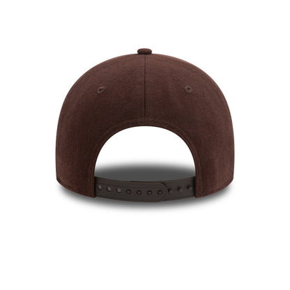 New York Yankees 9FORTY New Era Cap MRN Wool maroon Back View