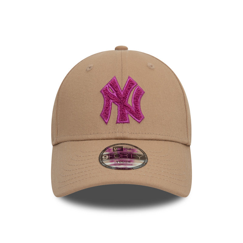 YOUTH New York Yankees New Era 9FORTY Cap adjustable Rose