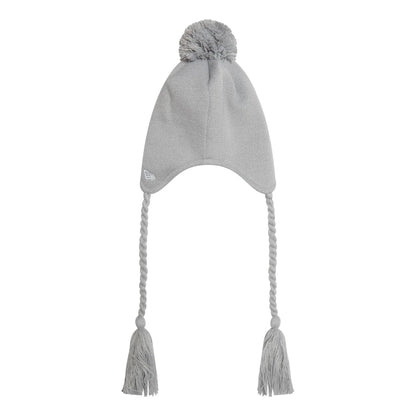 CHILD New Era Trapper Beanie Penguin grey Side View