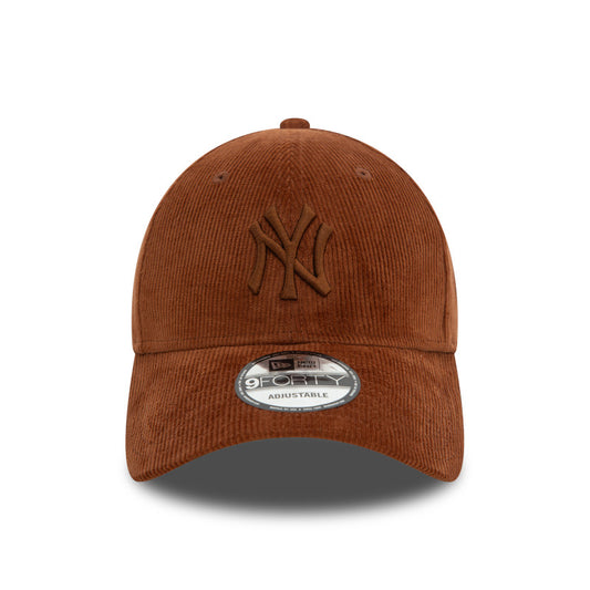 New York Yankees 9FORTY New Era Cap peanut corduroy