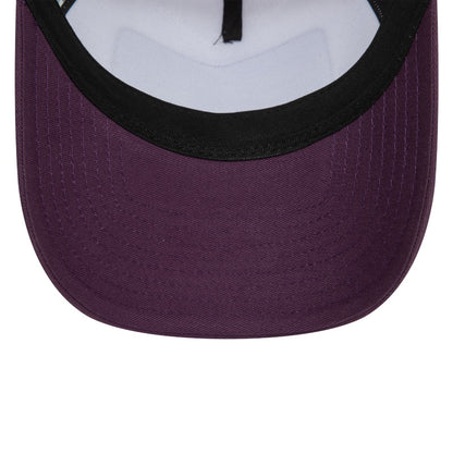 Courchevel New Era Trucker Cap Adjustable purple white
dark purple Undervisor View