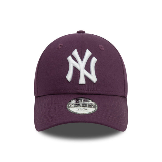 KIDS Yankees 9FORTY New Era Cap plum