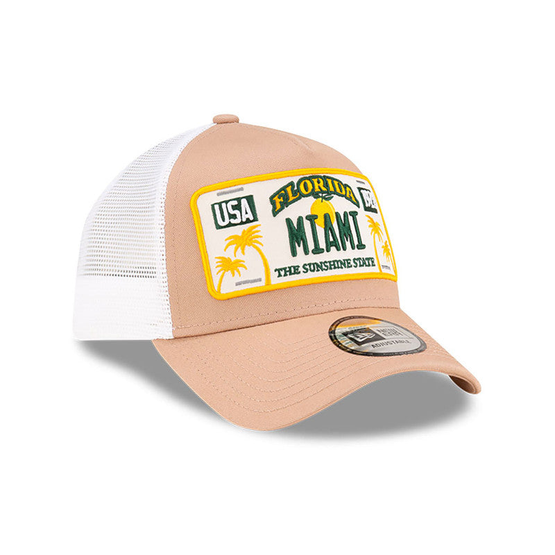 New Era License Plate Trucker Cap Adjustable Miami