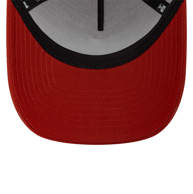 Sport Fishing New Era Trucker Cap Adjustable brick red