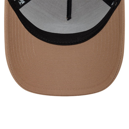 New Era Patch Trucker Cap Adjustable nude tan
black  Undervisor View