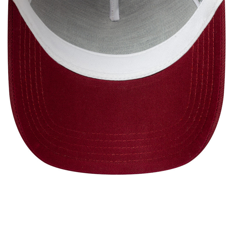 Pine Aged Lager Patch New Era Trucker Cap red