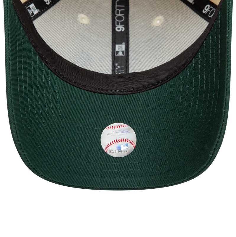 Oakland Athletics 9FORTY New Era Cap chrome green