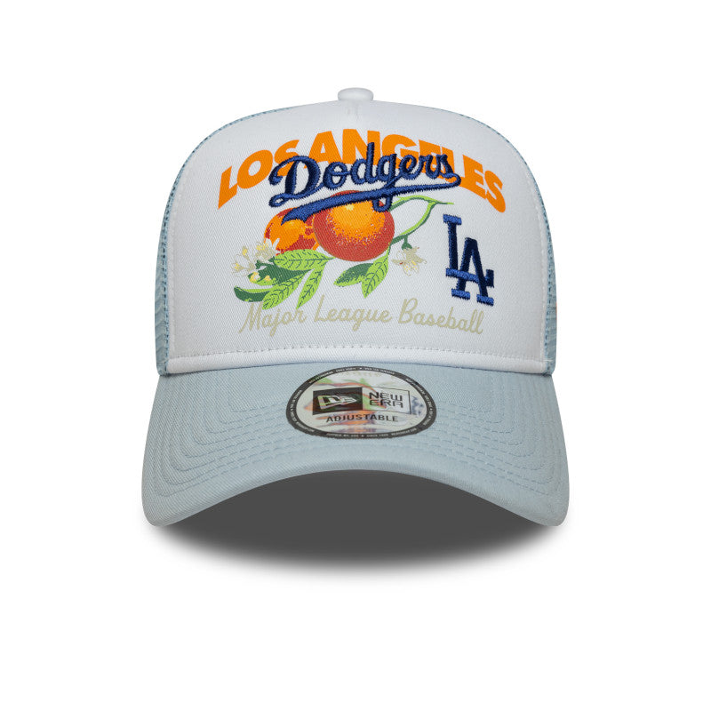 Los Angeles Dodgers New Era Trucker Cap light blue