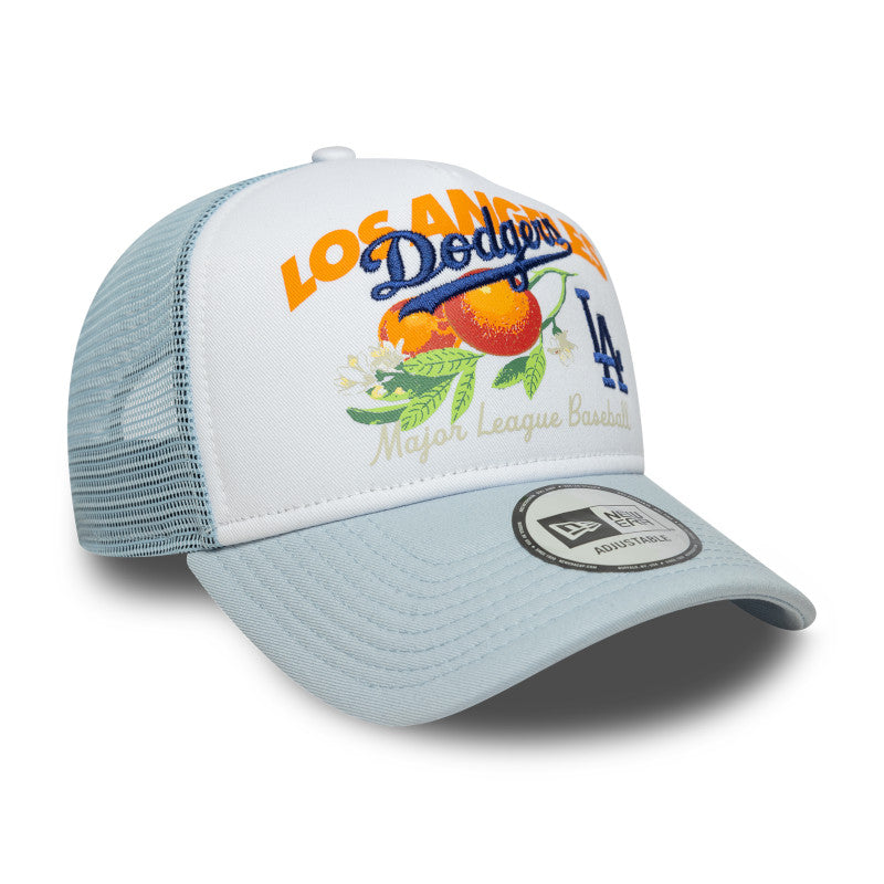 Los Angeles Dodgers New Era Trucker Cap light blue