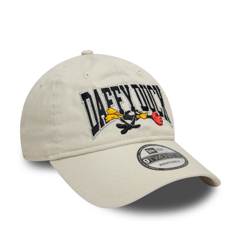 9TWENTY Adjustable New Era Cap black Daffy Duck stone