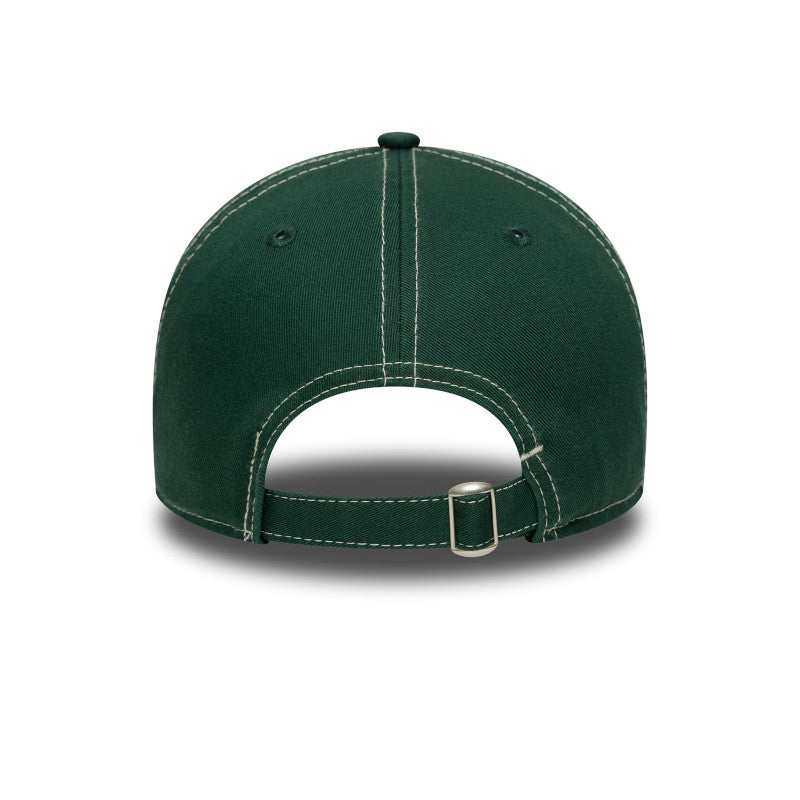 9TWENTY Adjustable New Era Cap green contrast stitching