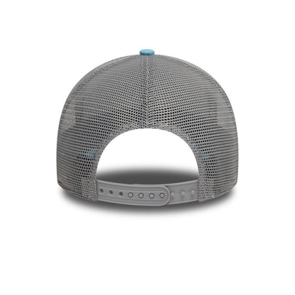 New Era License Plate Trucker Cap Adjustable Cabo sky blue
grey
tan Back View