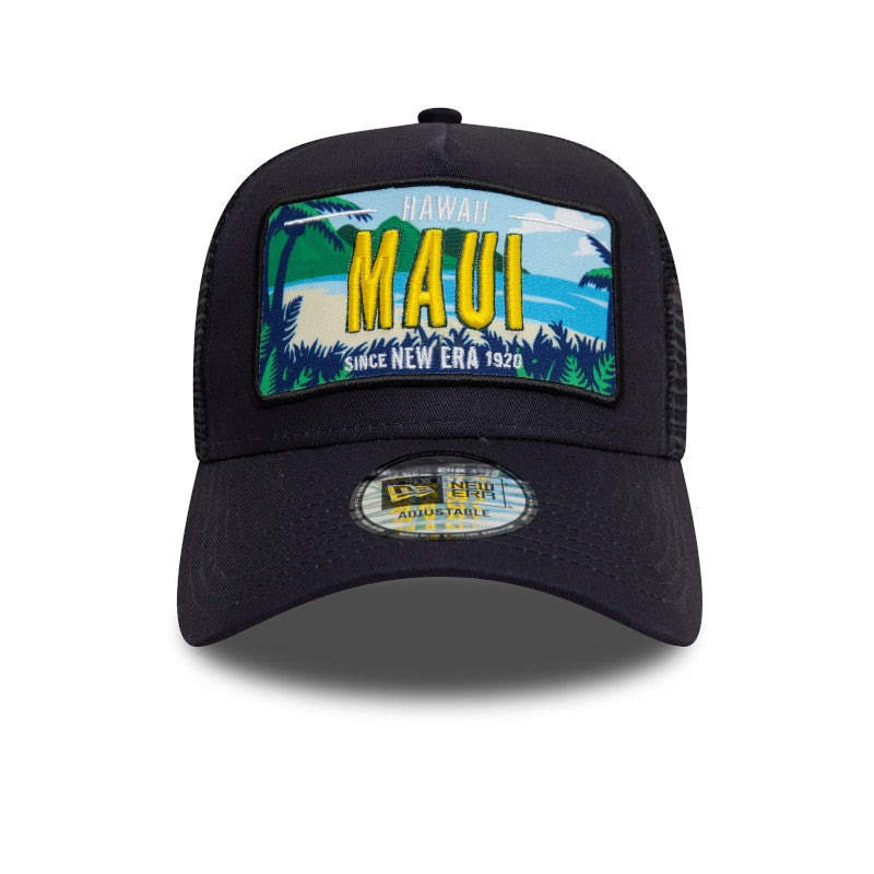 New Era License Plate Trucker Cap Adjustable Maui