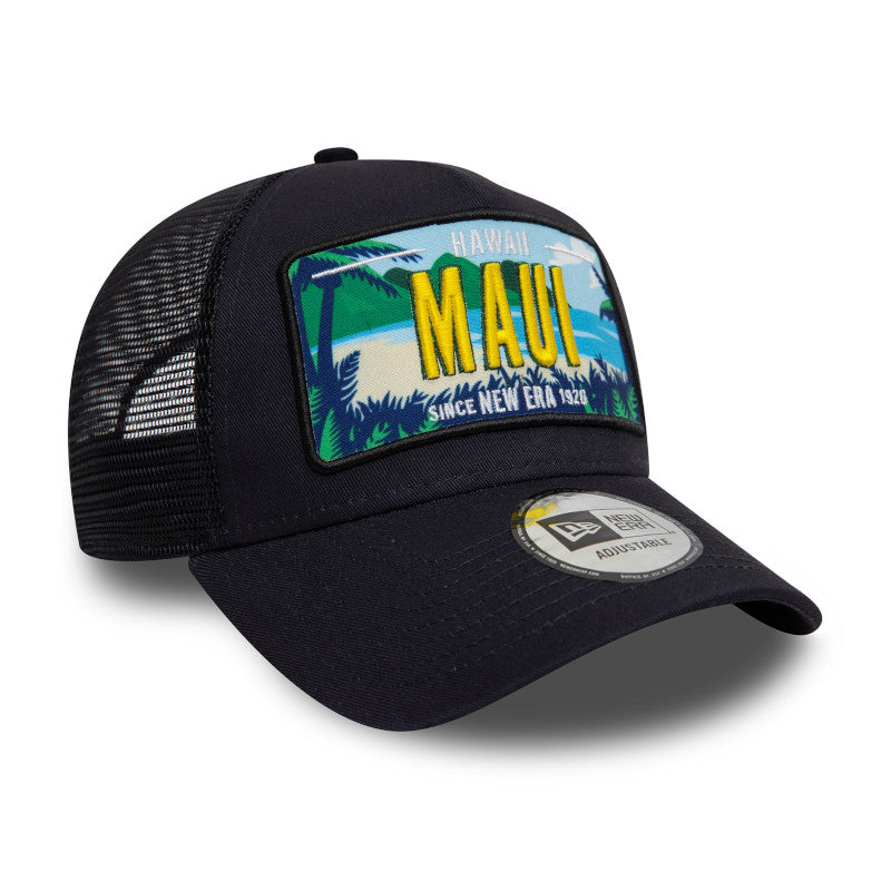 New Era License Plate Trucker Cap Adjustable Maui