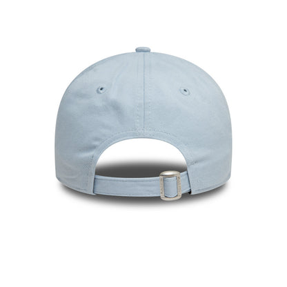 Womens 9TWENTY Adjustable New Era Cap ltd edition light blue Back View