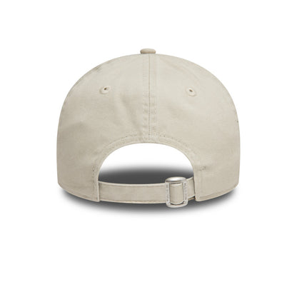 Womens 9TWENTY Adjustable New Era Cap take it easy stone Back View