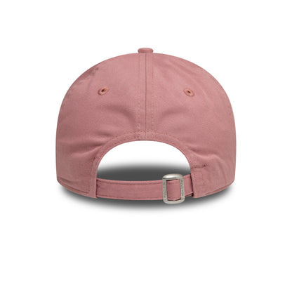 Womens 9TWENTY Adjustable New Era Cap holiday mode pink Back View