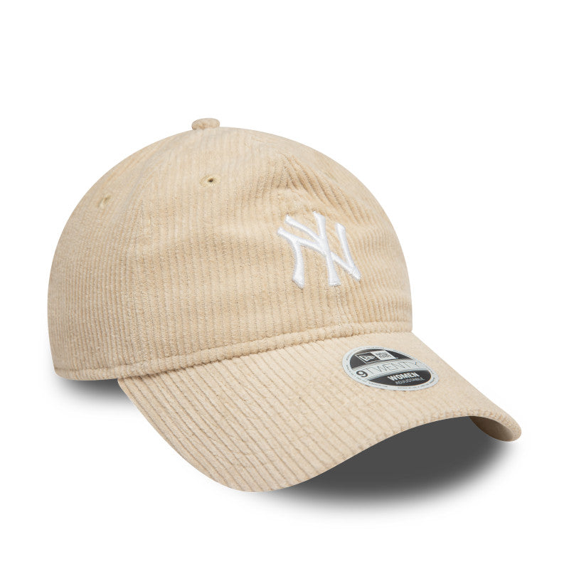 WMNS New York Yankees 9TWENTY Adjustable New Era Cap wheat corduroy