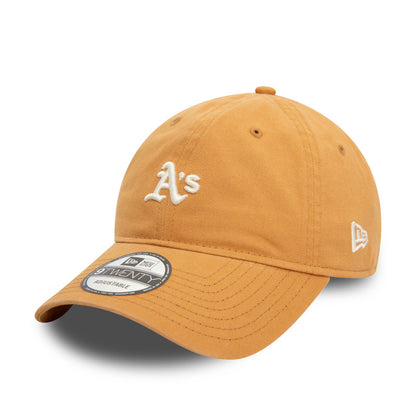 Oakland Athletics 9TWENTY Adjustable New Era Cap camel brown Additional View