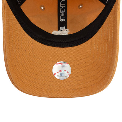 Oakland Athletics 9TWENTY Adjustable New Era Cap camel brown Undervisor View