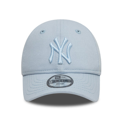 INFANT Yankees 9FORTY New Era Cap Kids light blue light blue Front View