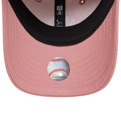 INFANT Yankees 9FORTY New Era Cap Kids dusty rose pink Undervisor View