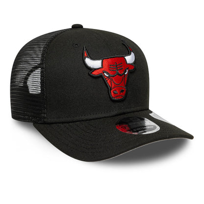 Chicago Bulls 9SEVENTY Trucker New Era Cap blk black Side View